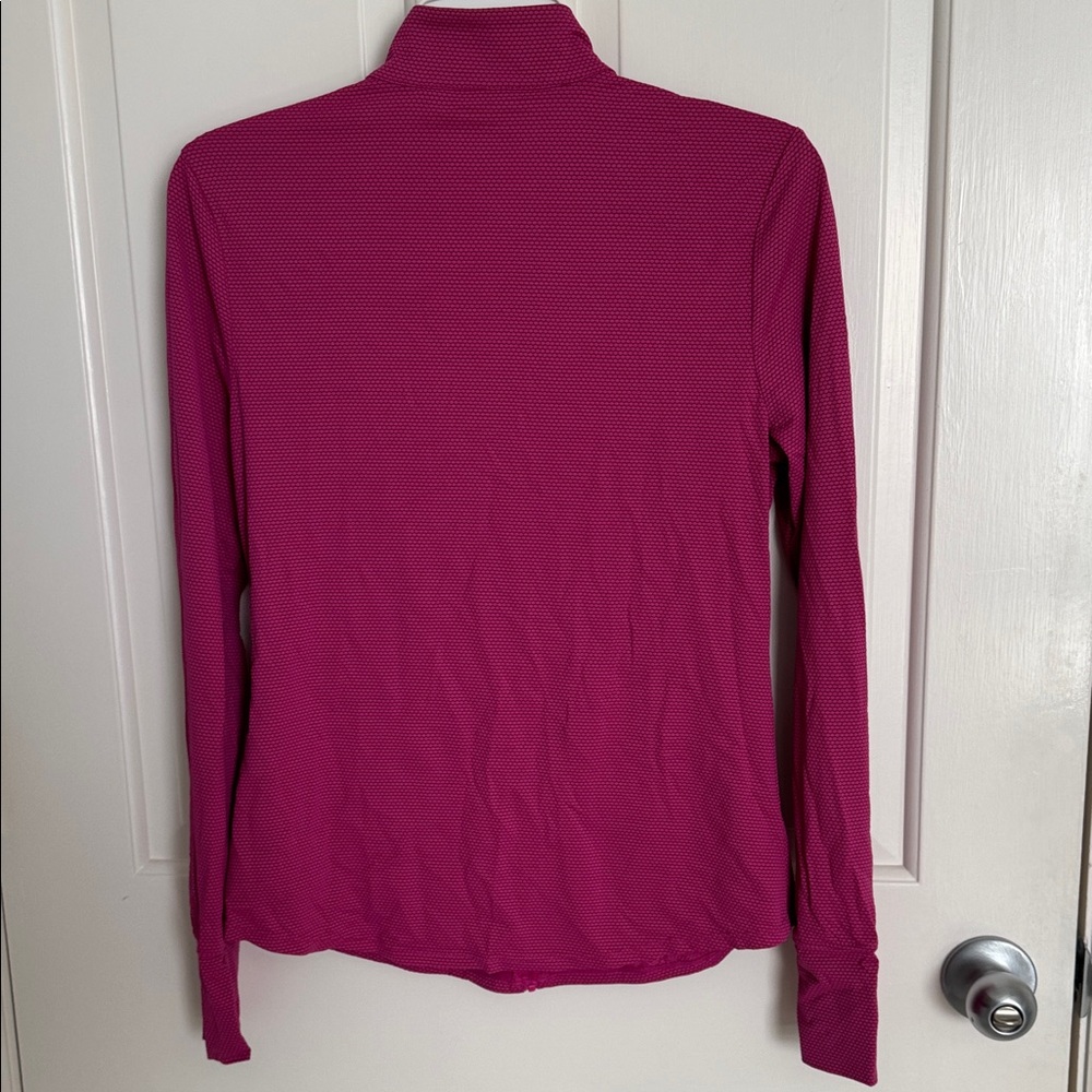 Tommy Bahama Dark Pink Golf Full zip Jacket, M - Picture 5 of 5